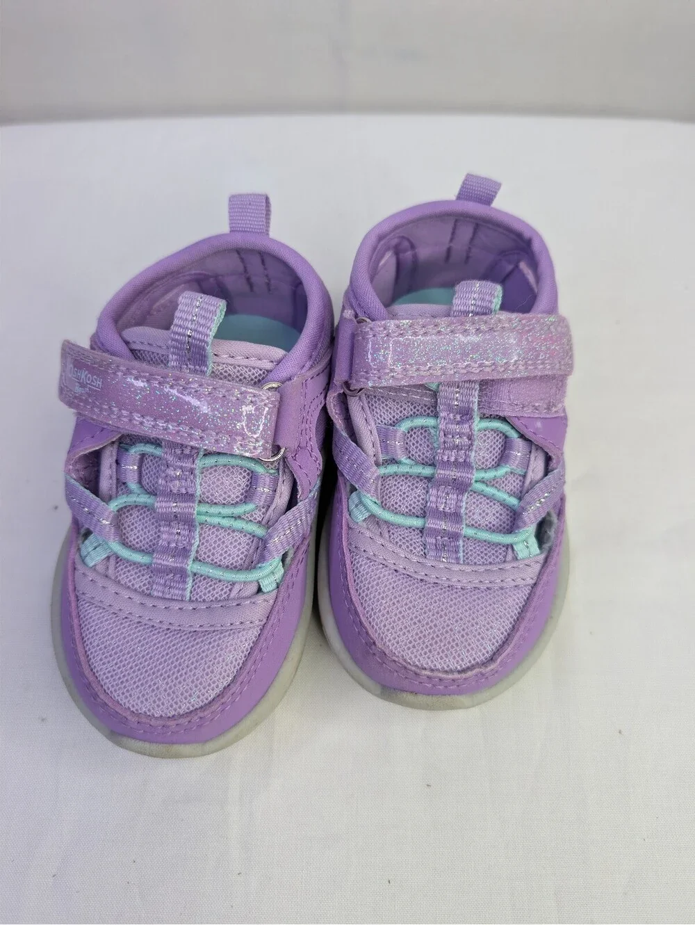 OshKosh B'gosh Toddler Girls Purple Athletic Shoes Size 5M